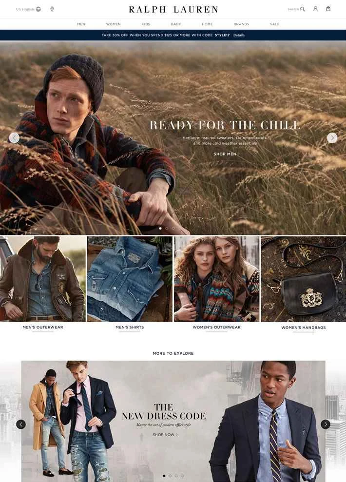ラルフ ローレン US公式サイト：アメリカンテイスト溢れる高級ファッションブランド