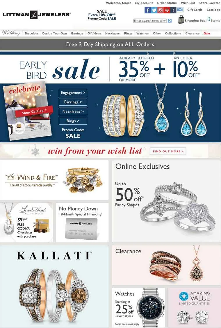 米国最大の宝石商の一つ、リットマン・ジュエラーズ