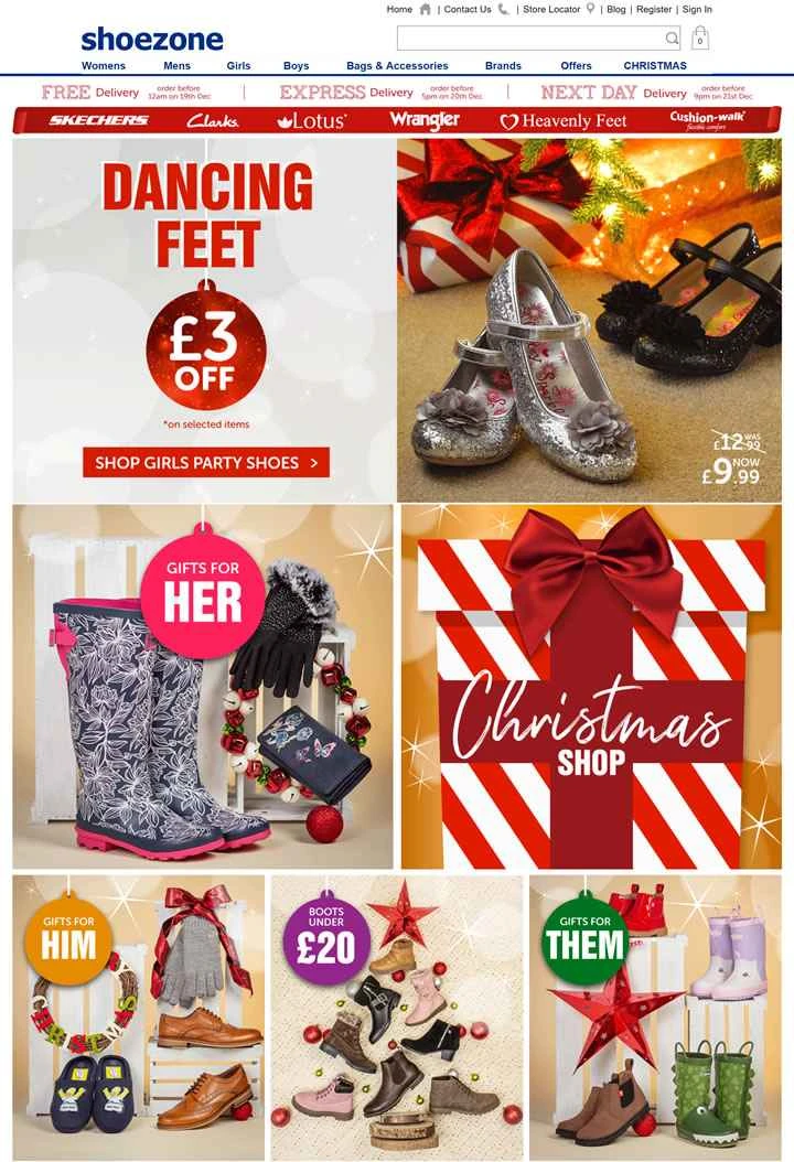 英国大手の靴小売業者、シューゾーン