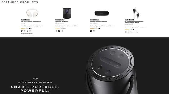 Bose UK 公式ウェブサイト: アメリカの有名なオーディオブランド