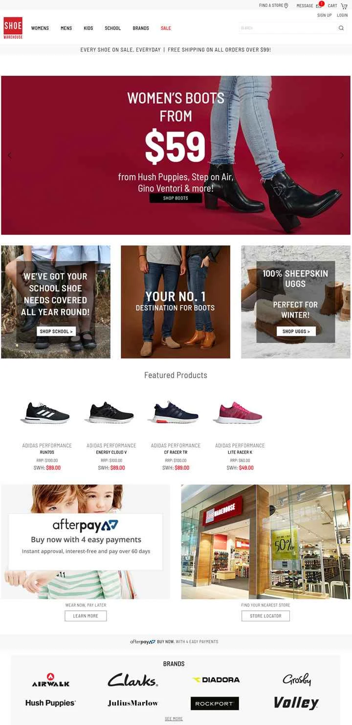 オーストラリアン・シュー・ウェアハウス