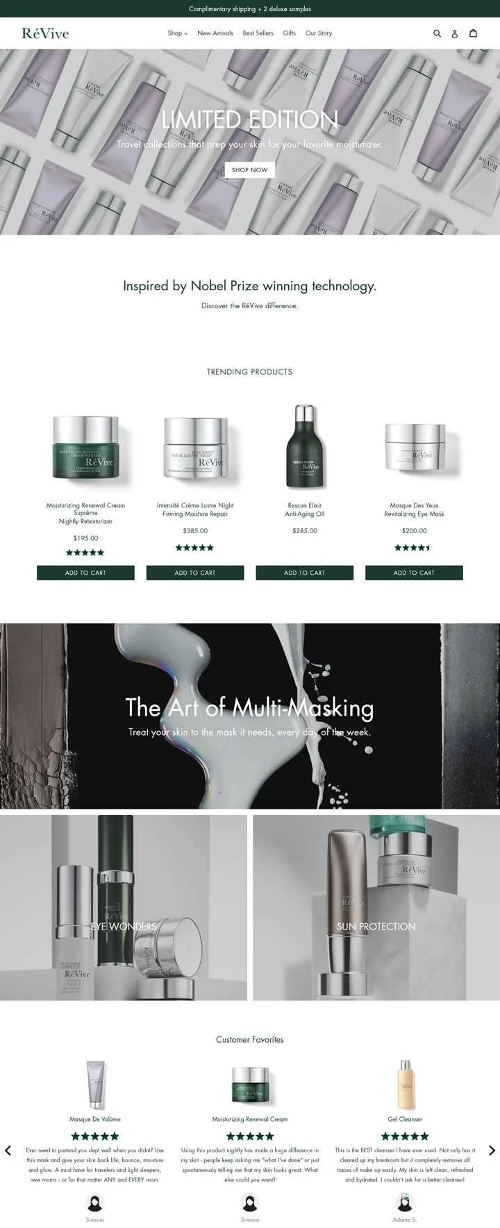 ReVive US公式サイト：RéViveスキンケア