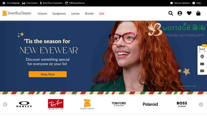 SmartBuyGlasses シンガポール: オンラインでメガネを購入