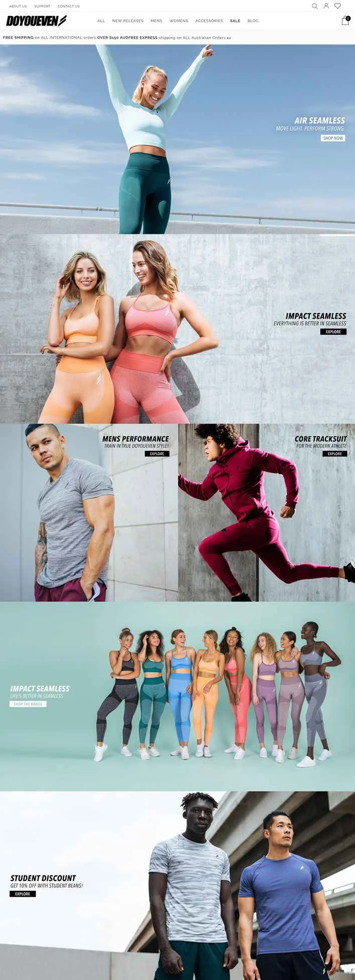 Doyoueven 公式ウェブサイト: オーストラリアのフィットネスアパレルとアクセサリーブランド