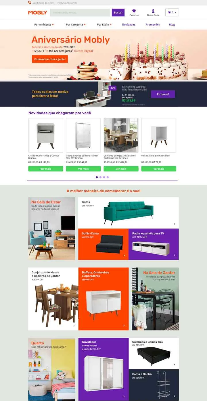 ブラジル最大の家具・インテリアストア「モブリー」