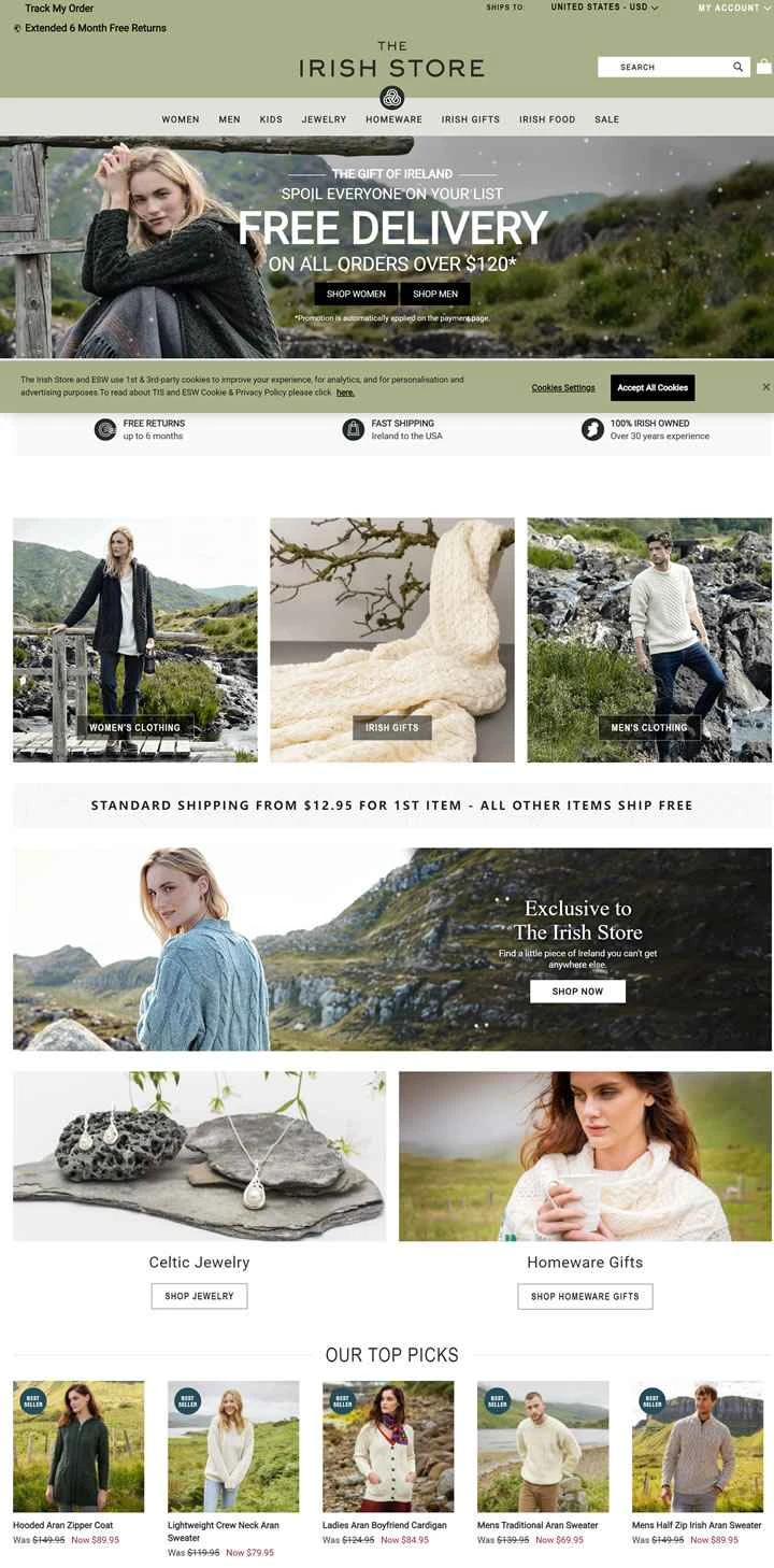 アイリッシュストア