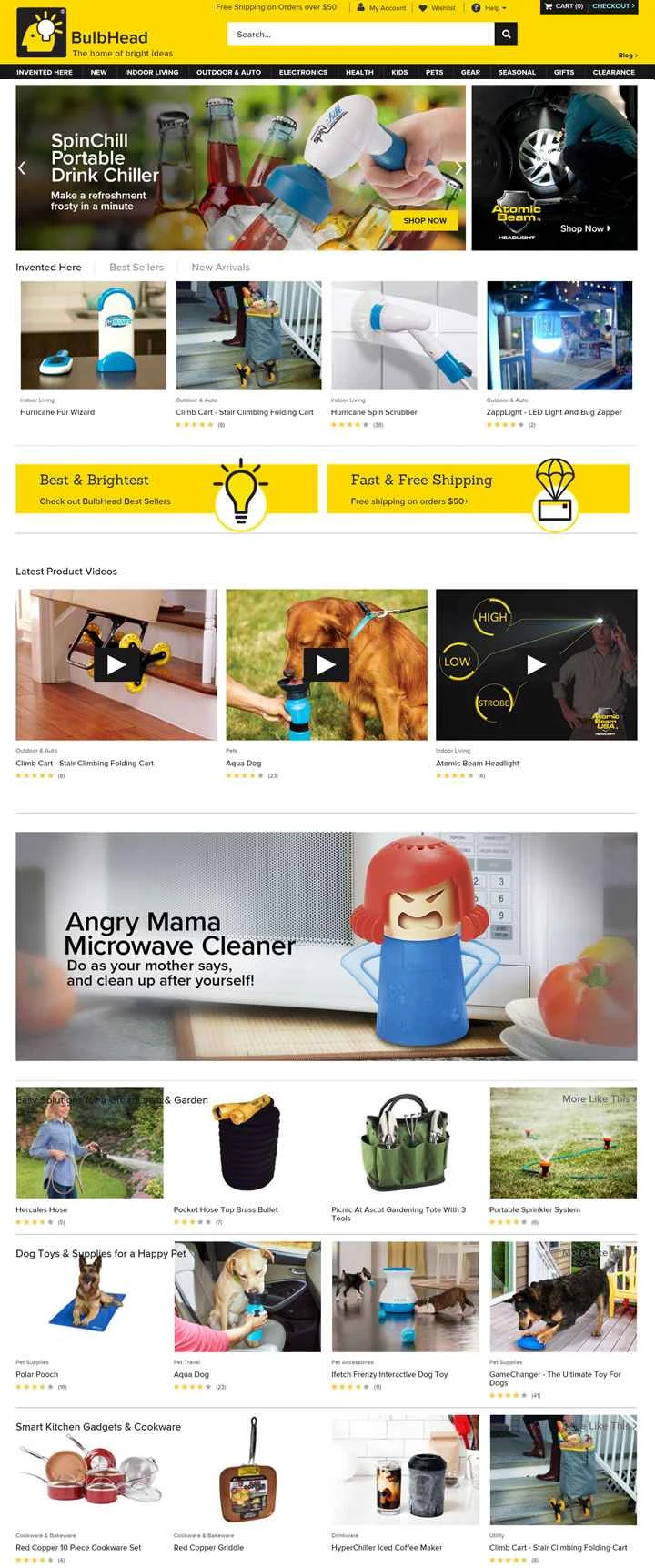 アメリカのクリエイティブホーム：BulbHead