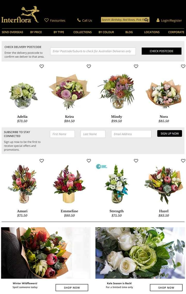 インターフローラ オーストラリア: 当日配達