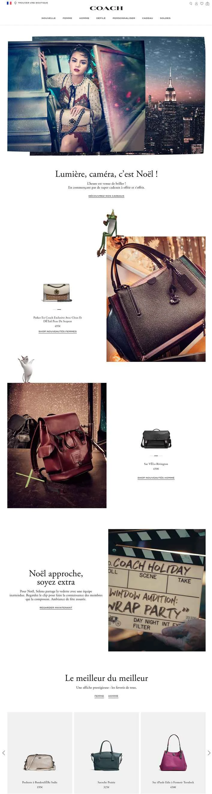 コーチ・フランス公式サイト：COACH France