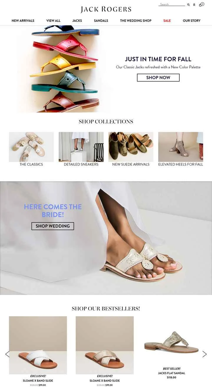 ジャックロジャース公式ウェブサイト：クラシックなアメリカンレディースフットウェアブランド