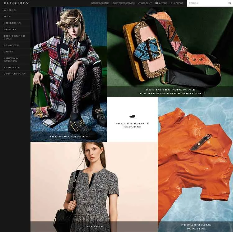 英国を代表する高級ブランド、バーバリー