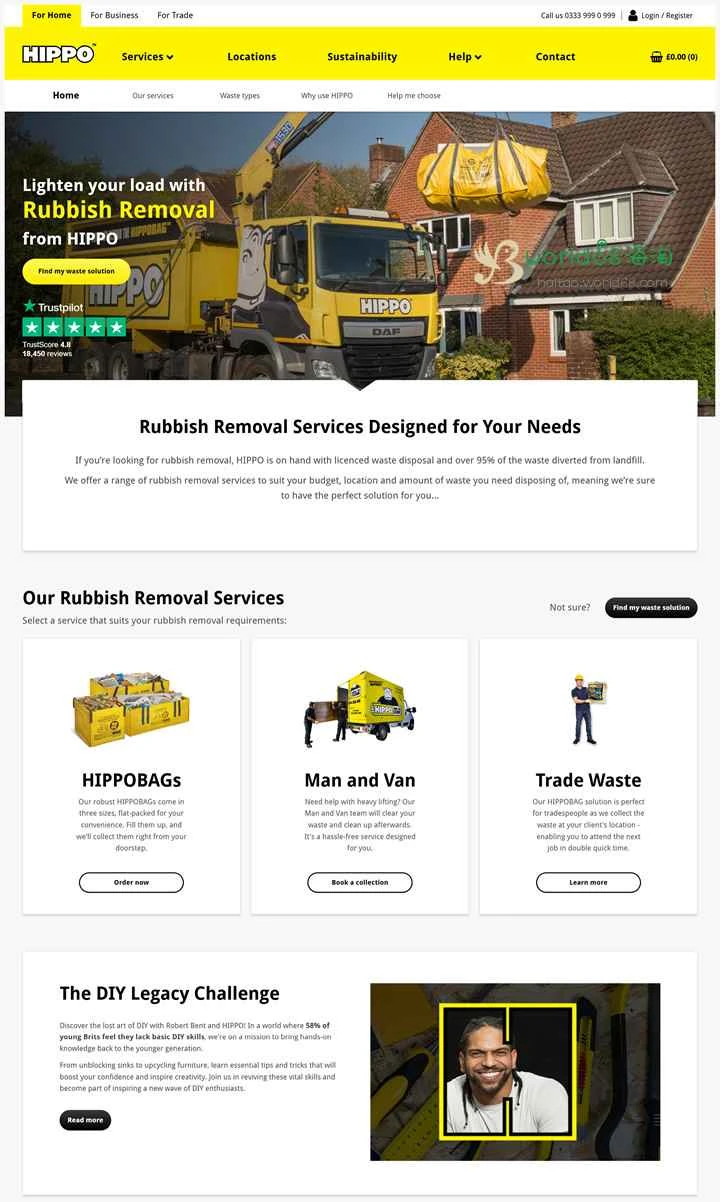 HIPPO は、信頼できる英国の廃棄物処理サービスです。