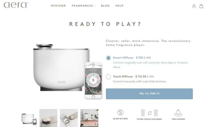 素晴らしい香りの体験を創造する：Aeraのディフューザーと香水