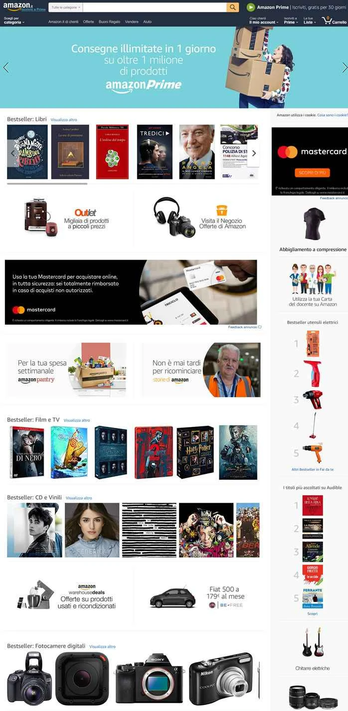 Amazon イタリア: Amazon.it