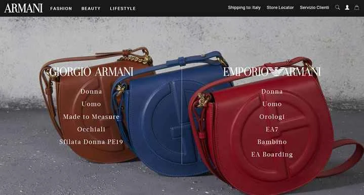 アルマーニ イタリア 公式サイト: アルマーニ イタリア