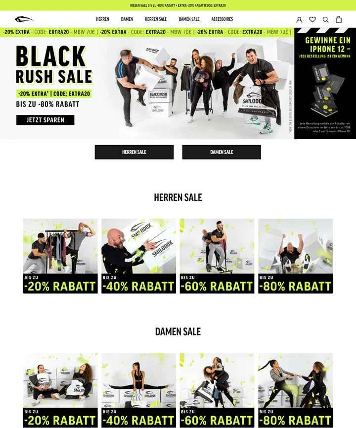 Smilodox公式スポーツアパレルストア：スポーツウェアからフィットネスアクセサリーまで