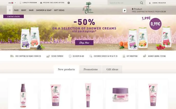 小さなオリーブの木：ル・プティ・オリヴィエ