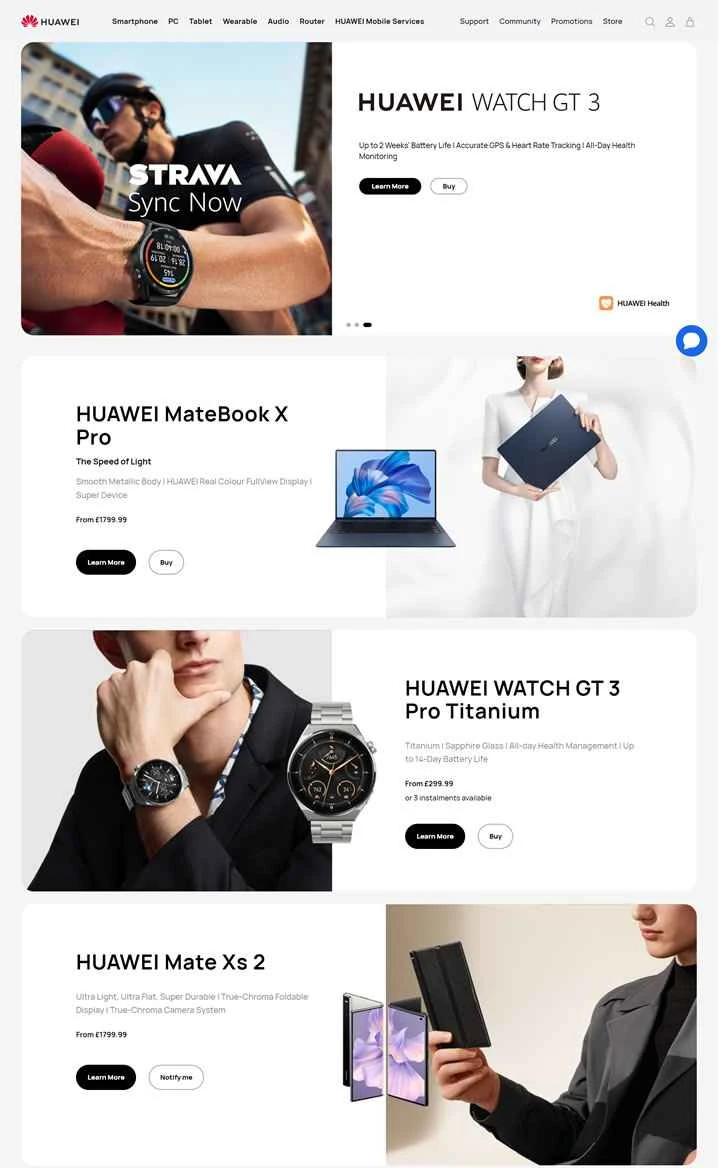 ファーウェイ英国