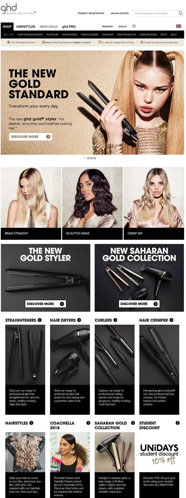 ghd公式サイト：英国のヘアアイロンブランドghd
