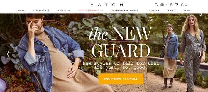 スタイリッシュなマタニティウェア：HATCHコレクション