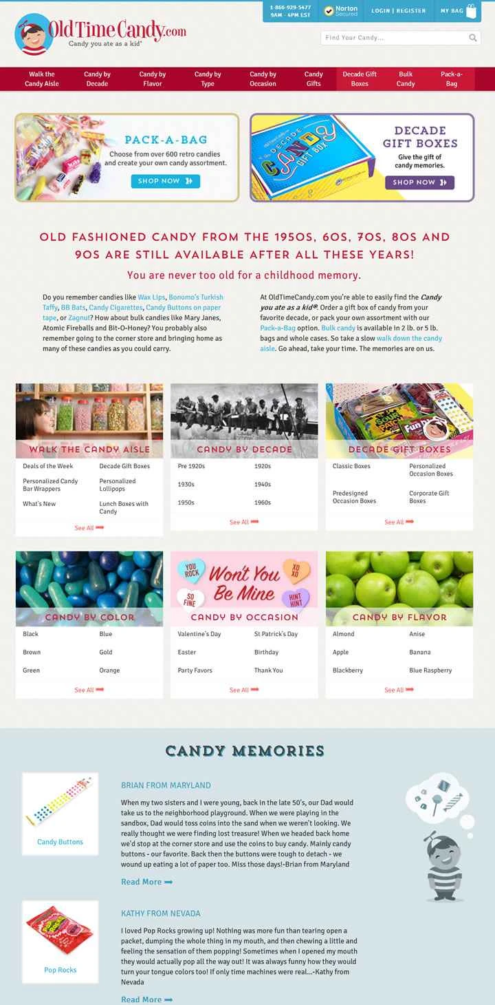 昔ながらのキャンディー