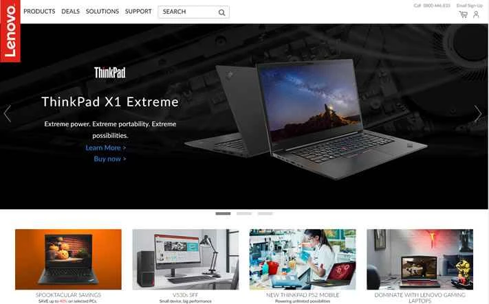 レノボ・ニュージーランド公式ウェブサイト: レノボ・ニュージーランド