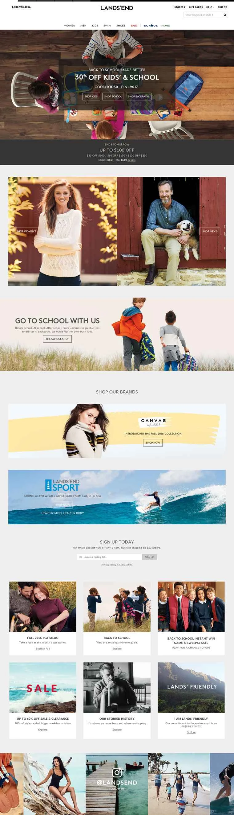 ランズエンド公式サイト：クラシックアメリカンライフスタイルブランド