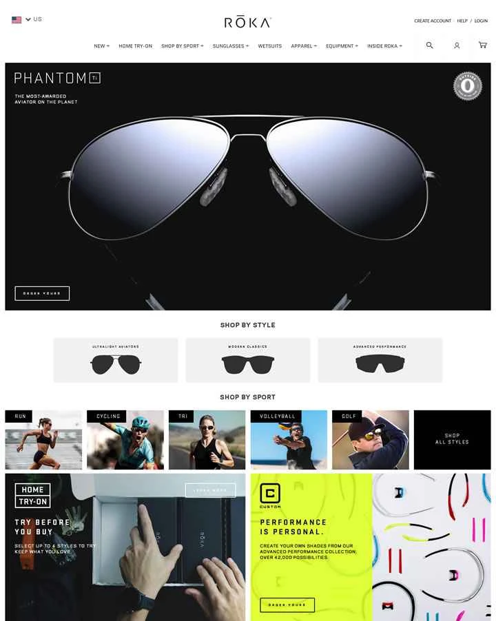 ランニング、サイクリング、トライアスロン向けの高性能アイウェアとアパレル：ROKA