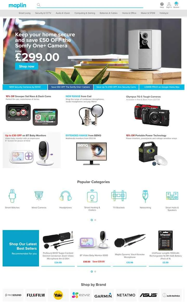 英国のエレクトロニクス専門家：マプリン