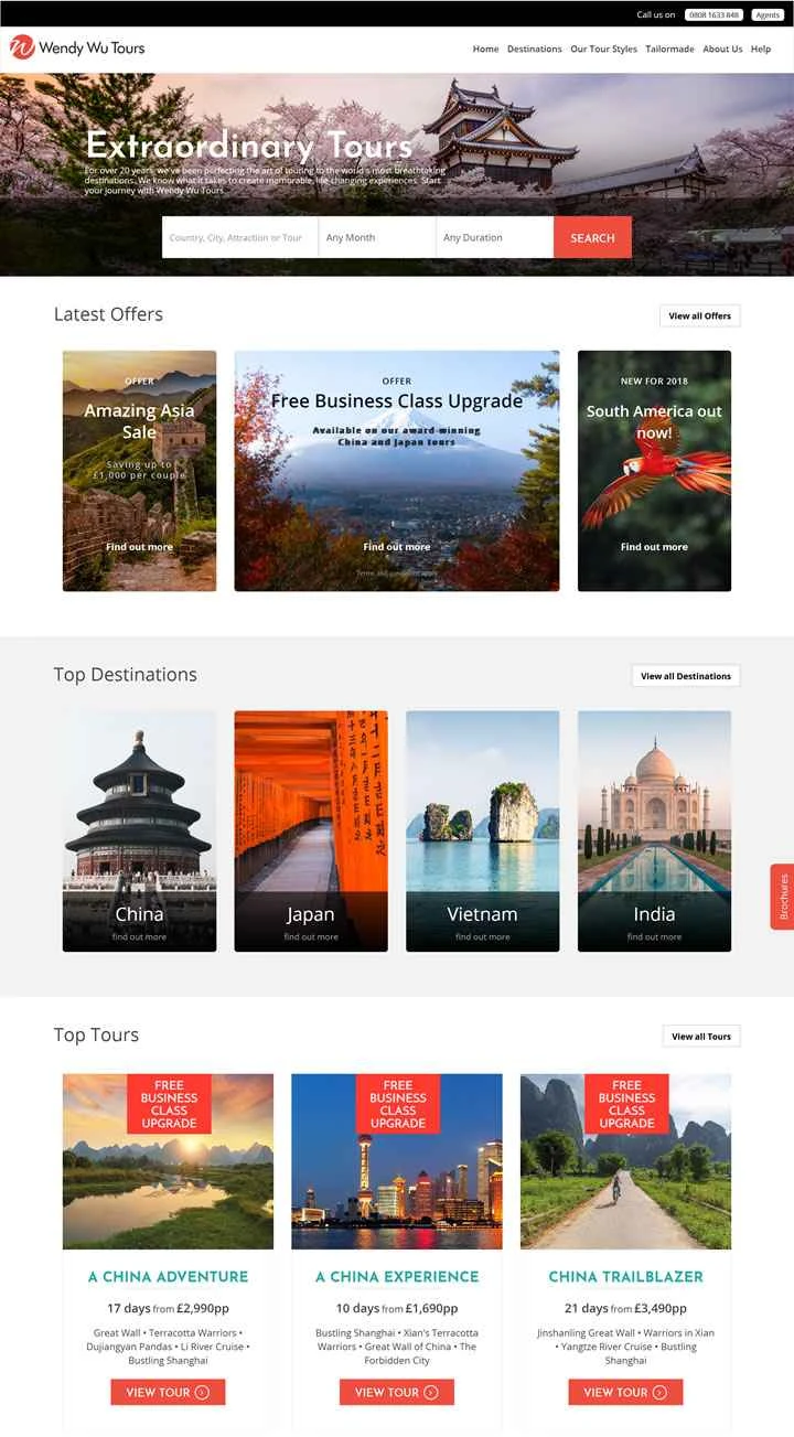 ウェンディ・ウー・ツアーズは、英国を代表するアジア旅行の専門家です。