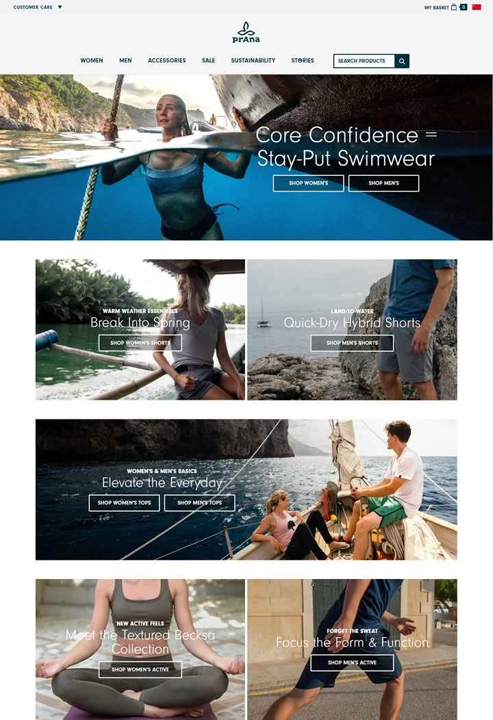 prAna公式サイト：ヨガ、旅行、冒険のためのウェア