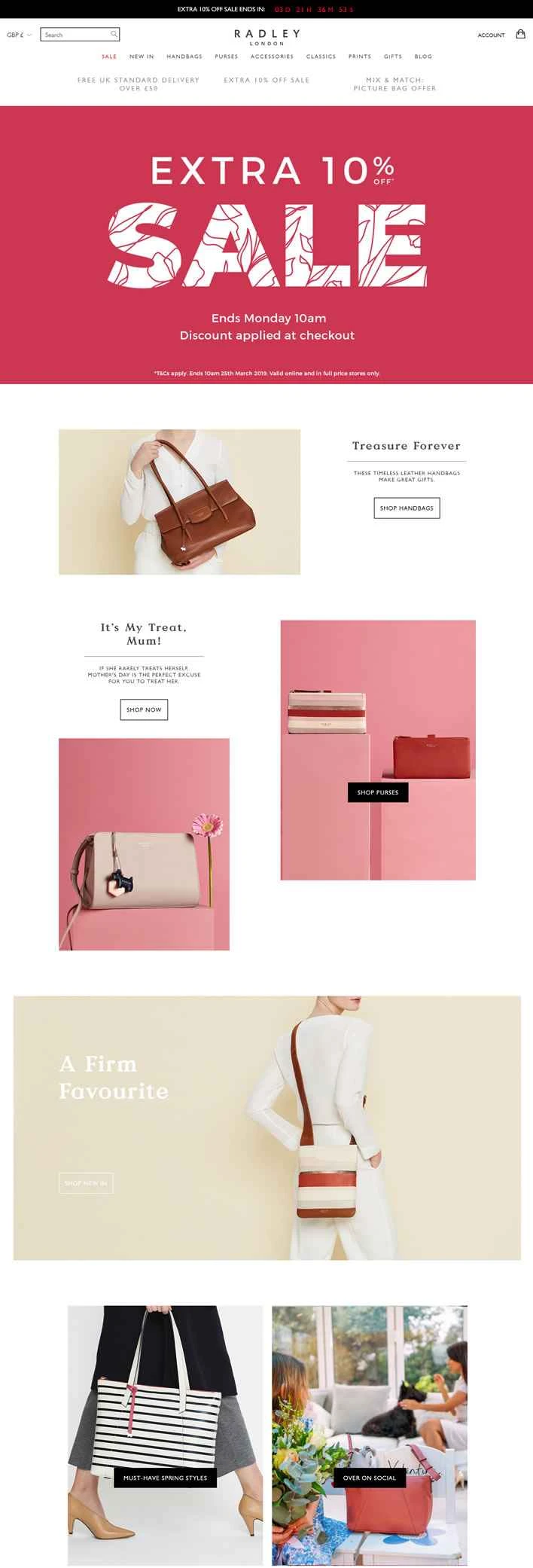 Radley UK 公式サイト: Radley パピーバッグ
