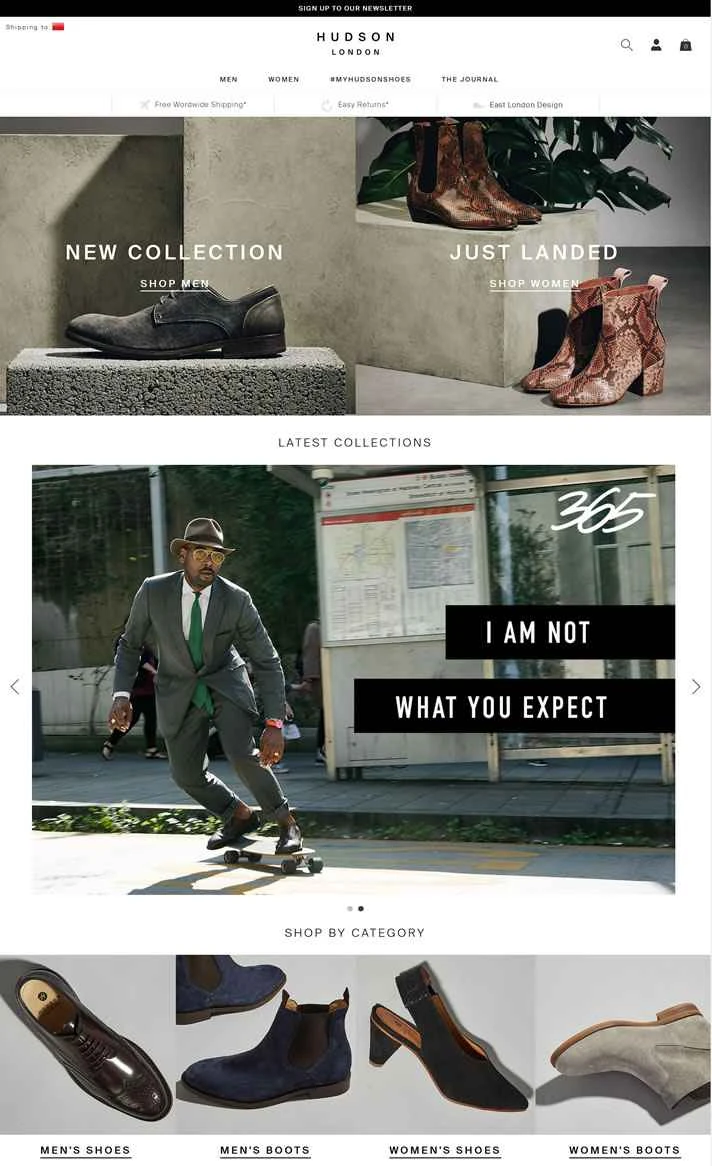 ハドソンシューズ（ロンドン）