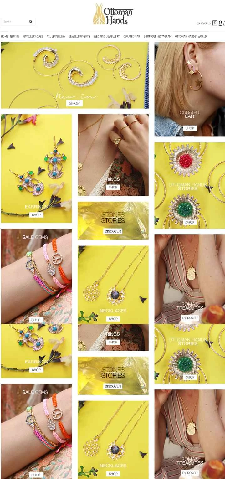 トルコ風ハンドメイドジュエリー：オスマンハンズ