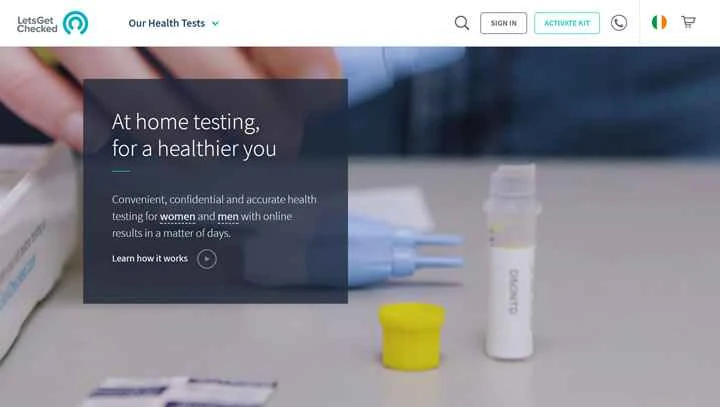 LetsGetChecked は、米国における家庭用健康検査キットの大手プロバイダーです。