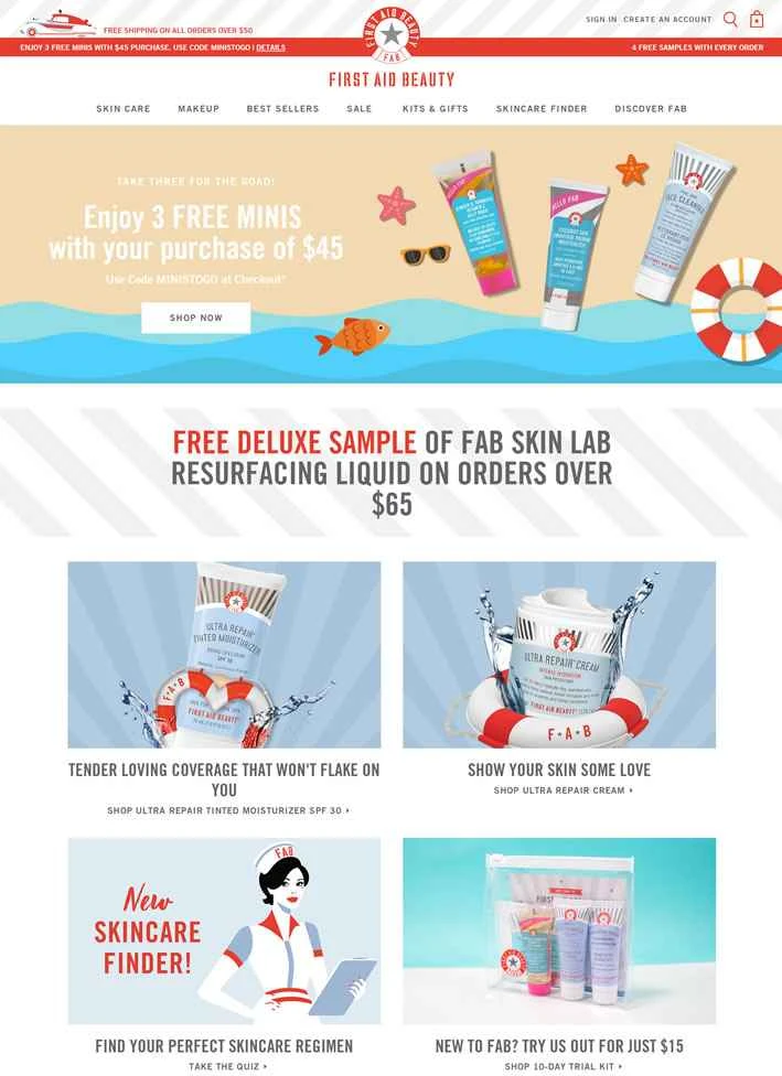 ファーストエイドビューティー公式サイト：FAB緊急クリーム