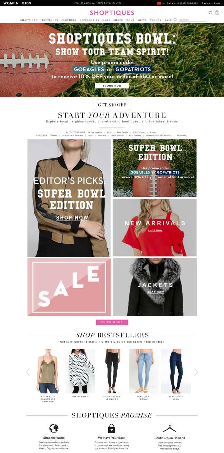 Shoptiques: 世界最高のブティック