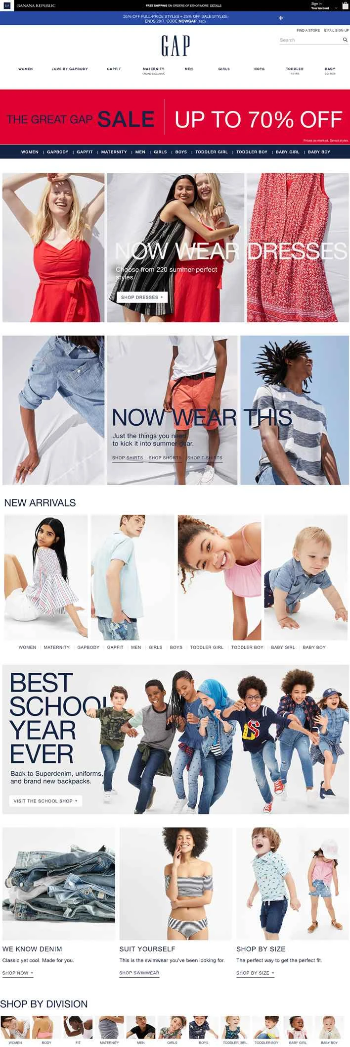 Gap UK 公式サイト: Gap UK