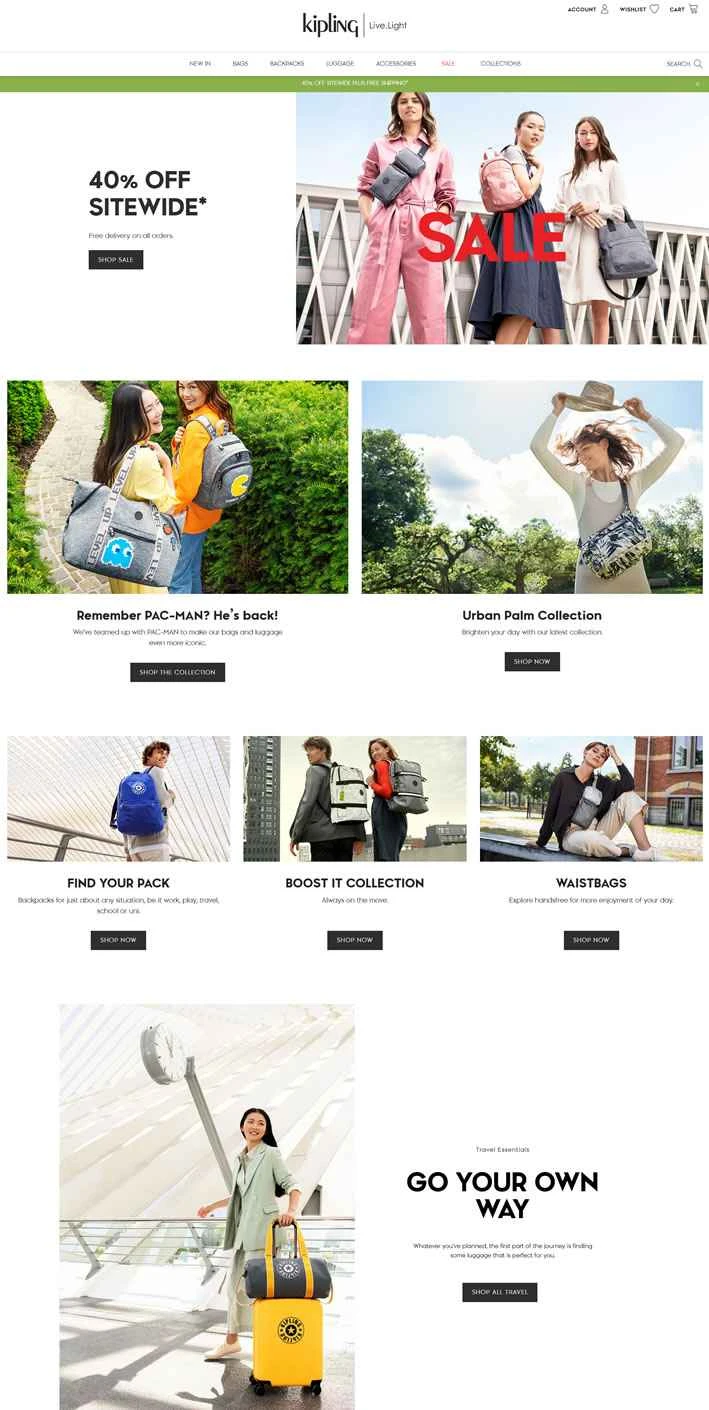 Kipling Australia公式サイト：Kiplingバッグの購入