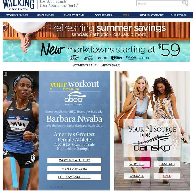 世界有数の靴小売業者であるウォーキング・カンパニー