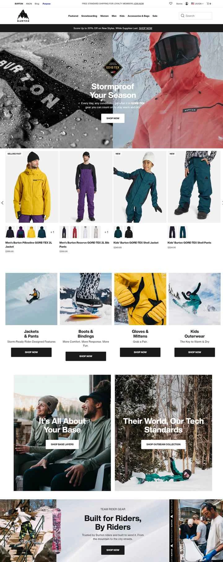 Burton Snowboards US 公式サイト: Burton Snowboards US
