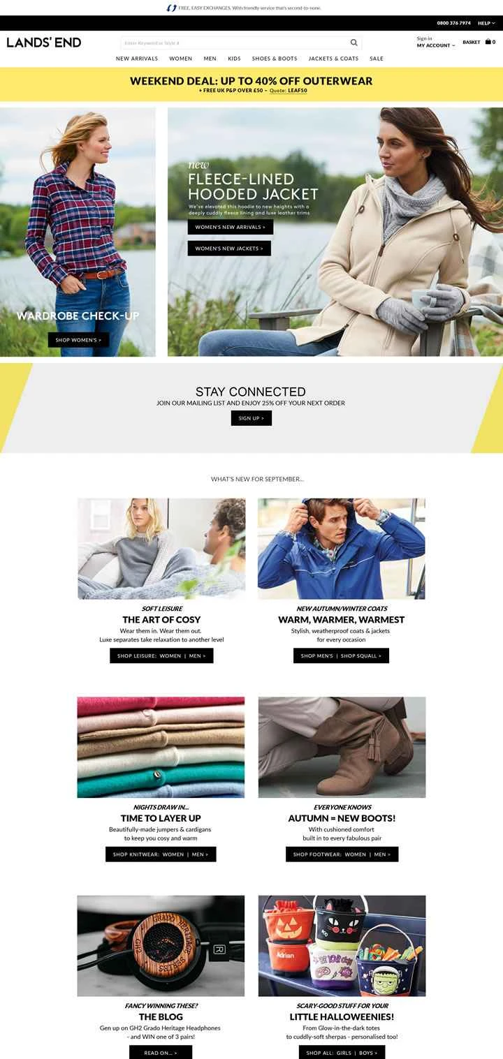 Lands' End UK 公式サイト: 高品質なメンズ・レディース衣料