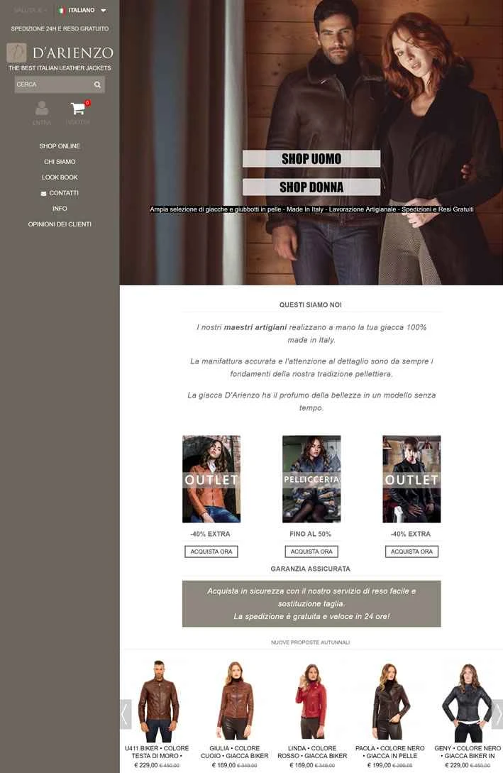 最高のイタリアンレザージャケット：D'Arienzo