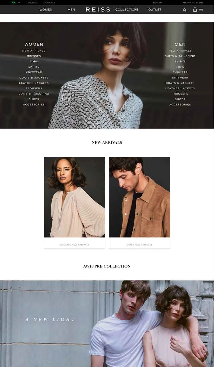 REISS US公式サイト：ロンドンで最も人気のあるファッションブランド