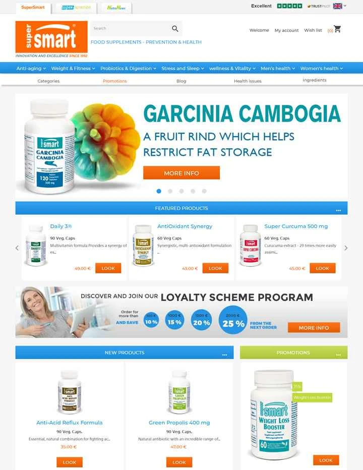 Supersmart UK: 欧州市場における最初の栄養補助食品サプライヤーの1つ