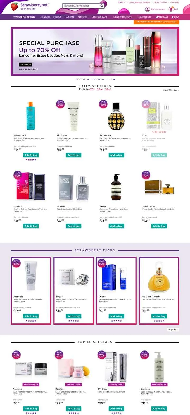 ストロベリーネットUK公式サイト：ストロベリーネットUK