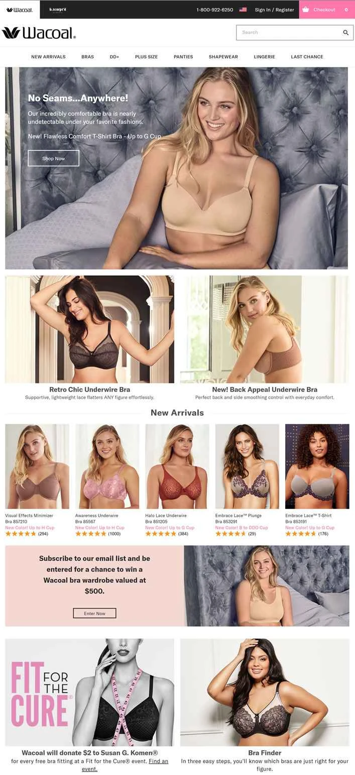 ワコールUS公式サイト：ワコールUSA