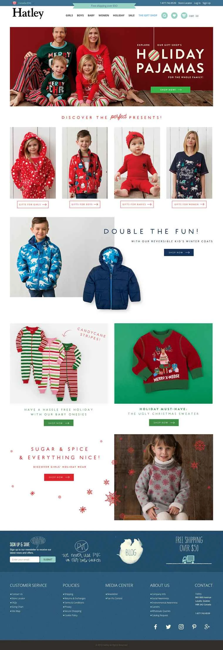 カナダ発の国際的に有名な子供用ブランド、Hatley。