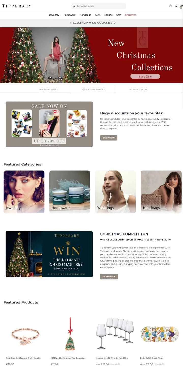 ティペラリー・クリスタ・アイルランド：期待を超えた贈り物