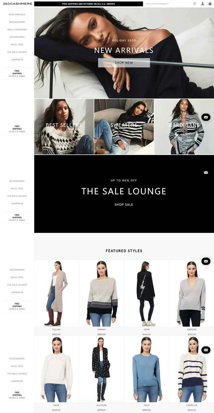 純粋で自信に満ちた100%カシミアの衣類：360Cashmere